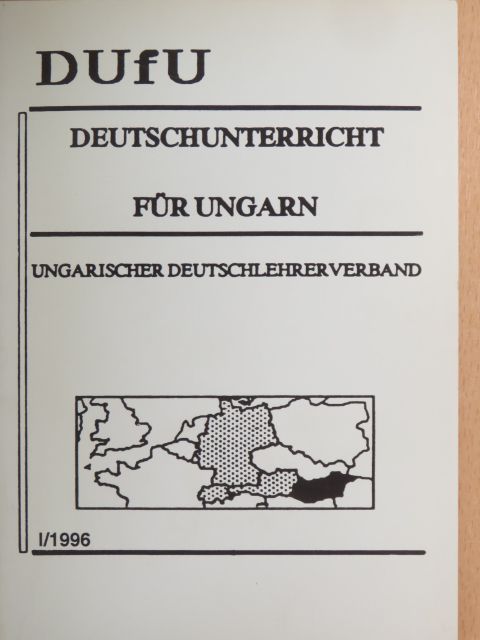 Bernáth Csilla - Deutschunterricht für Ungarn I/1996 [antikvár]
