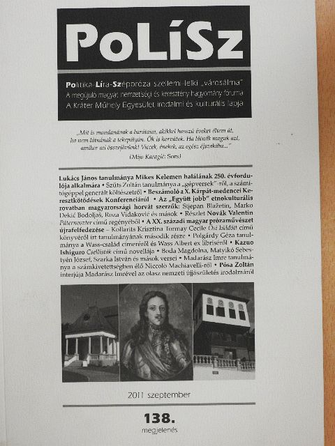Árpás Károly - PoLíSz 2011. szeptember [antikvár]