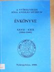 Bene János - A Nyíregyházi Jósa András Múzeum évkönyve XXVII-XXIX. [antikvár]