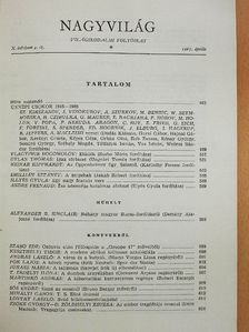 András László - Nagyvilág 1965. április [antikvár]