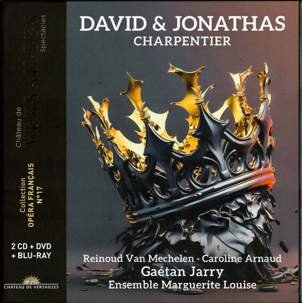CHARPENTIER - DAVID & JONATHAS 2CD - DVD - BLUE-RAY