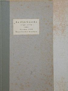 Goethe - Az ifjú Goethe 1749-1776 [antikvár]