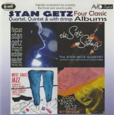 STAN GETZ - FOUR CLASSIC ALBUMS 2CD STAN GETZ