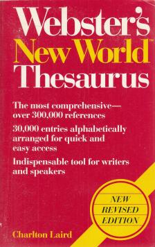LAIRD, CHARLTON - Webster's New World Thesaurus [antikvár]
