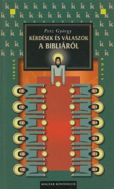 Petz György - Kérdések és válaszok a Bibliáról - az Újszövetség [antikvár]