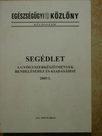 Segédlet [antikvár]