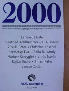 Balla D. Károly - 2000 2007. november [antikvár]