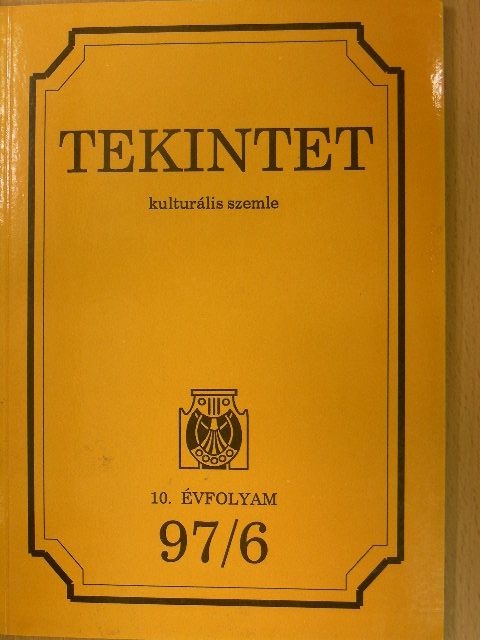 Balázsovics Mihály - Tekintet 1997/6. [antikvár]