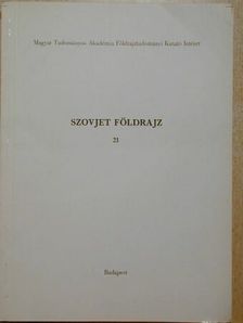 A. N. Rakitnyikov - Szovjet földrajz 1978/21. [antikvár]
