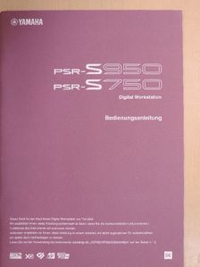 PSR-S950, PSR-S750 Digital Workstation [antikvár]