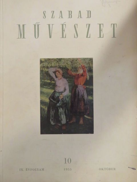 Aradi Nóra - Szabad Művészet 1955. október [antikvár]