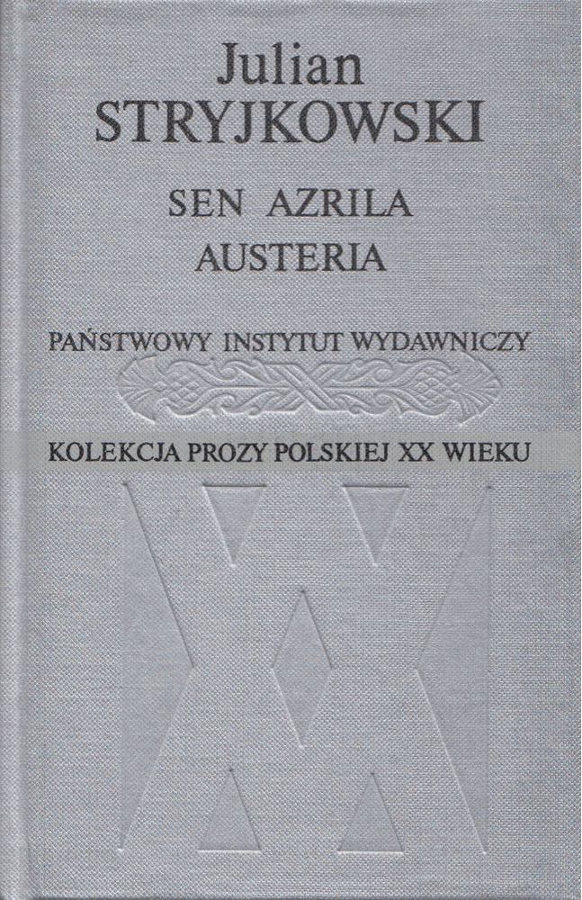 Julian Stryjkowski - Sen Azrila [antikvár]