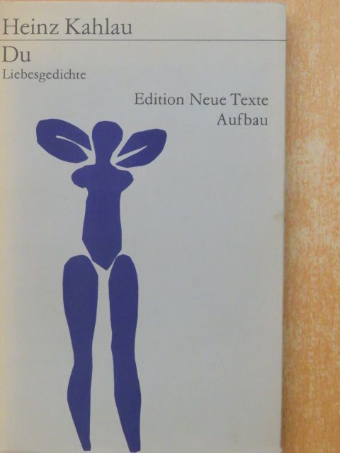 Heinz Kahlau - Du [antikvár]