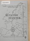 Gelencsér Ildikó - Kutatási füzetek 9. [antikvár]