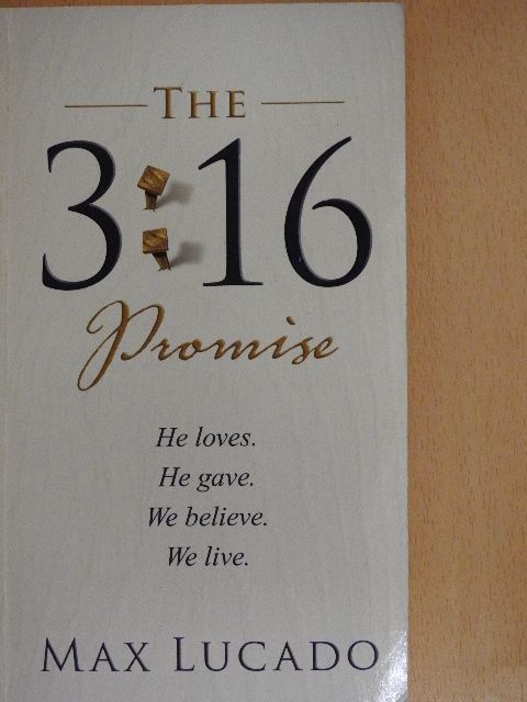Max Lucado - The 3:16 Promise [antikvár]
