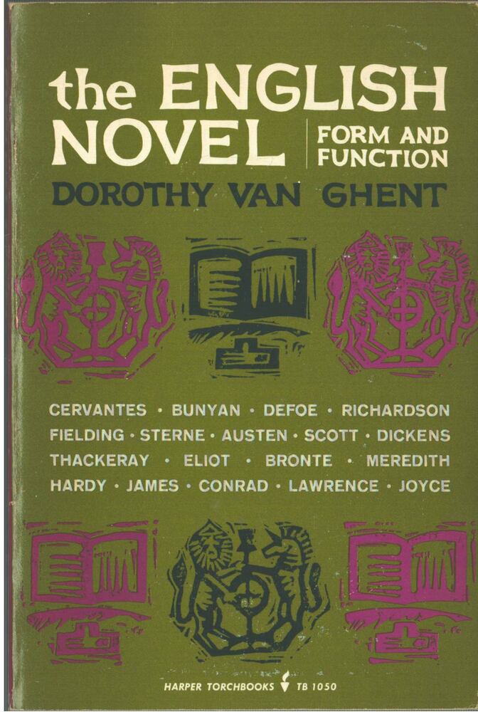 Dorothy van Ghent - The English Novel [antikvár]