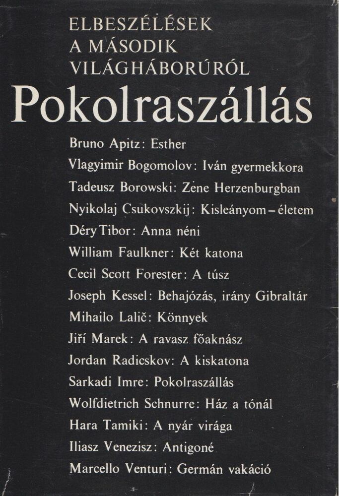 Bart István - Pokolraszállás [antikvár]