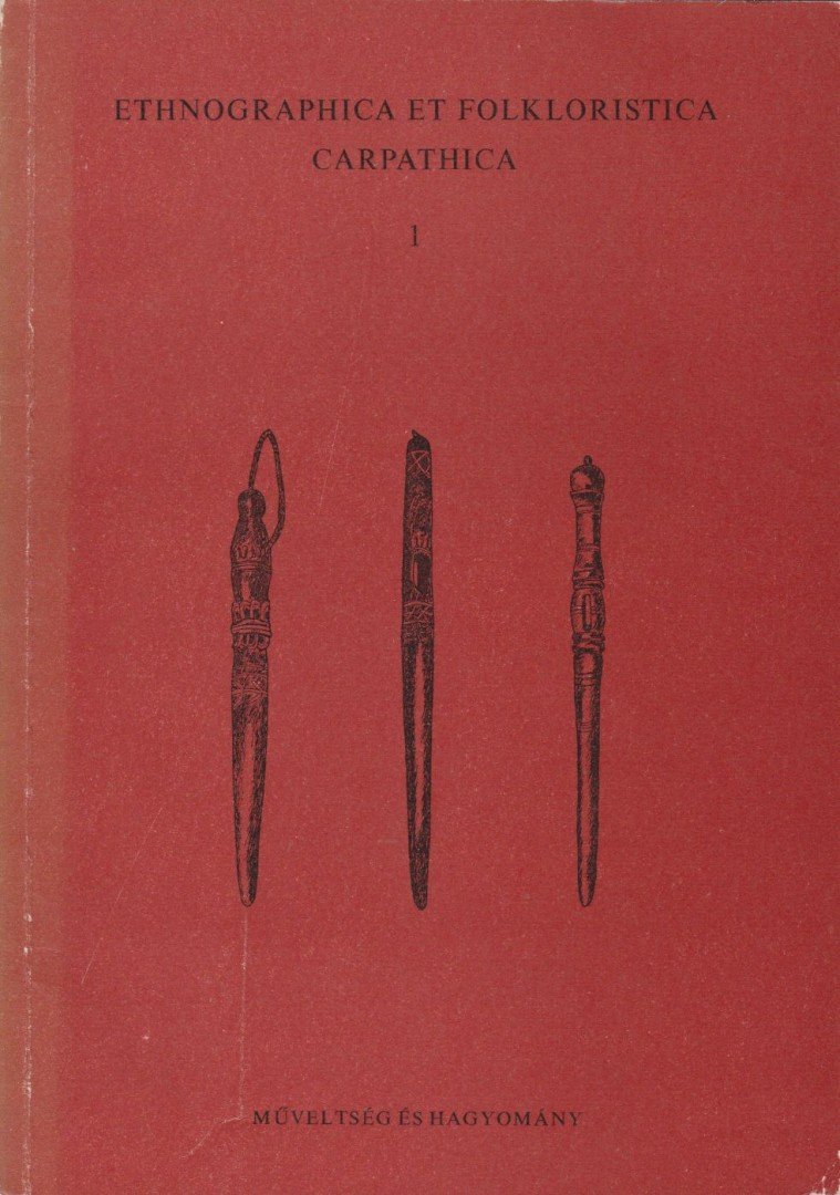 Ujváry Zoltán - Ethnographica et Folkloristica Carpathia I. [antikvár]
