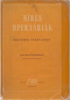 Varga Pál - Híres operaáriák - Berühmte Opernarien [antikvár]
