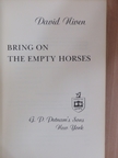 David Niven - Bring on the Empty Horses [antikvár]