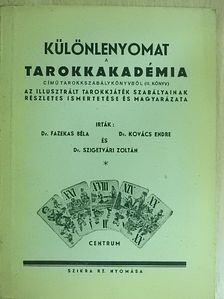 Dr. Fazekas Béla - Különlenyomat a Tarokkakadémia című tarokkszabálykönyvből (II. könyv) [antikvár]