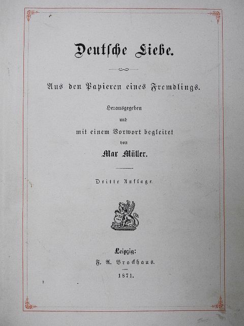 Deutsche Liebe (gótbetűs) [antikvár]