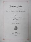 Deutsche Liebe (gótbetűs) [antikvár]