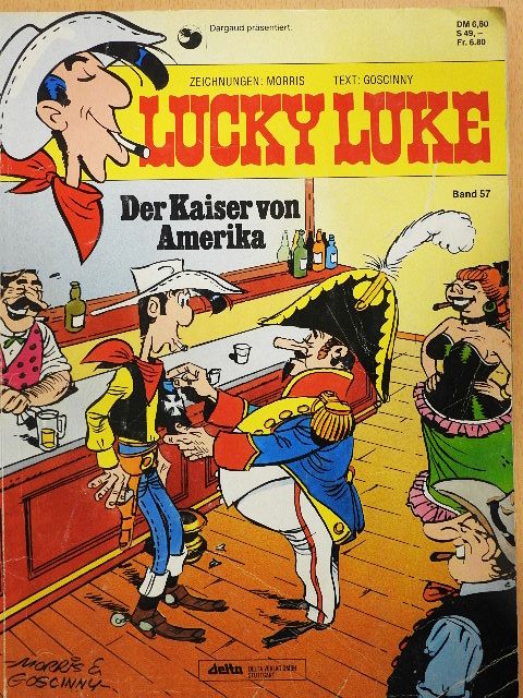Goscinny - Lucky Luke - Der Kaiser von Amerika [antikvár]