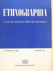 Fejős Zoltán - Ethnographia 1979/3. [antikvár]
