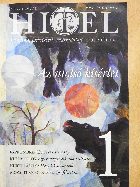 Cseh Károly - Hitel 2012. január [antikvár]