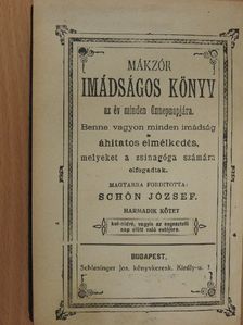 Mákzór imádságos könyv az év minden ünnepnapjára III. [antikvár]