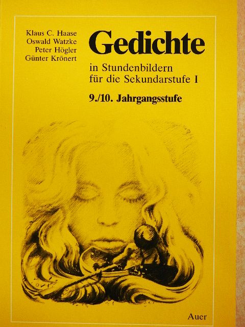 Günter Krönert - Gedichte in Stundenbildern für die Sekundarstufe I. [antikvár]