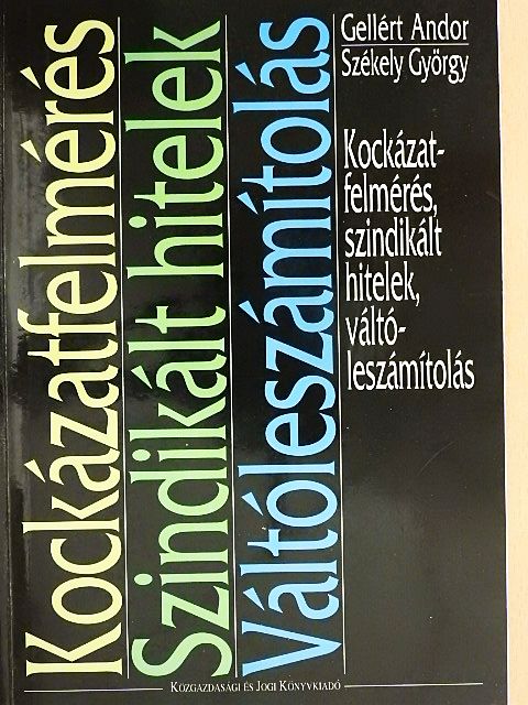 Gellért Andor - Kockázatfelmérés, szindikált hitelek, váltóleszámítolás [antikvár]
