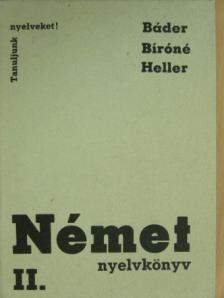 Bíró Oszkárné - Német nyelvkönyv II. [antikvár]