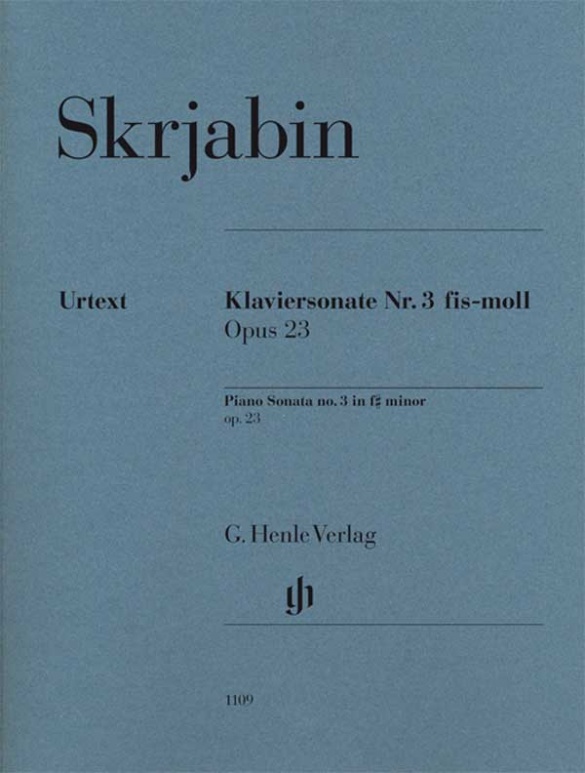 SKRJABIN - KLAVIERSONATE NR. 3 FIS-MOLL OP.23