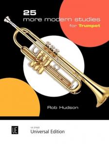 HUDSON, ROB - 25 MORE MODERN STUDIES FOR TRUMPET
