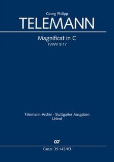 TELEMANN, G.PH. - MAGNIFICAT IN C - TVWV 9:17 - VOCAL SCORE