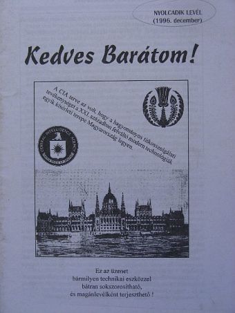 Kedves Barátom! 1996. december [antikvár]