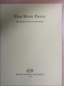 Hajdu Mihály - Five Horn Pieces [antikvár]