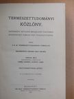 Entz Géza - Természettudományi Közlöny 1910. január-december [antikvár]