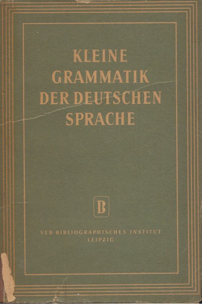 Jung,Walter - Kleine grammatik der deutschen sprache [antikvár]