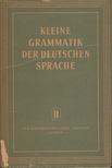 Jung,Walter - Kleine grammatik der deutschen sprache [antikvár]