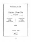 MAXIME-ALPHONSE - ÉTUDES NOUVELLES, CAH.1 - ÉTUDES DIFFICILES POUR TROMPETTE,CORNET ET SAXHOR