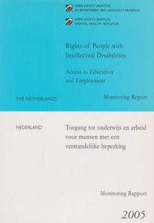 Rights of People with Intellectual Disabilities - The Netherlands [antikvár]