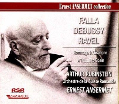 DE FALLA, DEBUSSY, RAVEL - NOCHES EN LOS JARDINES DE ESPANA, IBERIA, RAPSODIE ESPAGNOLE CD ANSERMET