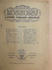 Agyagfalvi Hegyi István - Koszoru 1942. április [antikvár]