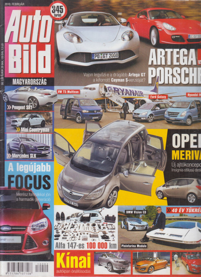 Szabó Róbert - Auto Bild Magyarország 2010. február [antikvár]