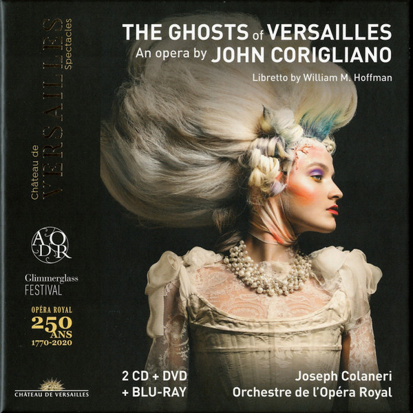 CORIGLIANI - THE GHOSTS OF VERSAILLES 2CD-DVD-BLUE-RAY