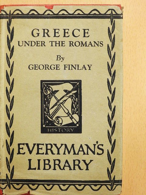George Finlay - Greece under the Romans [antikvár]
