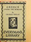 George Finlay - Greece under the Romans [antikvár]